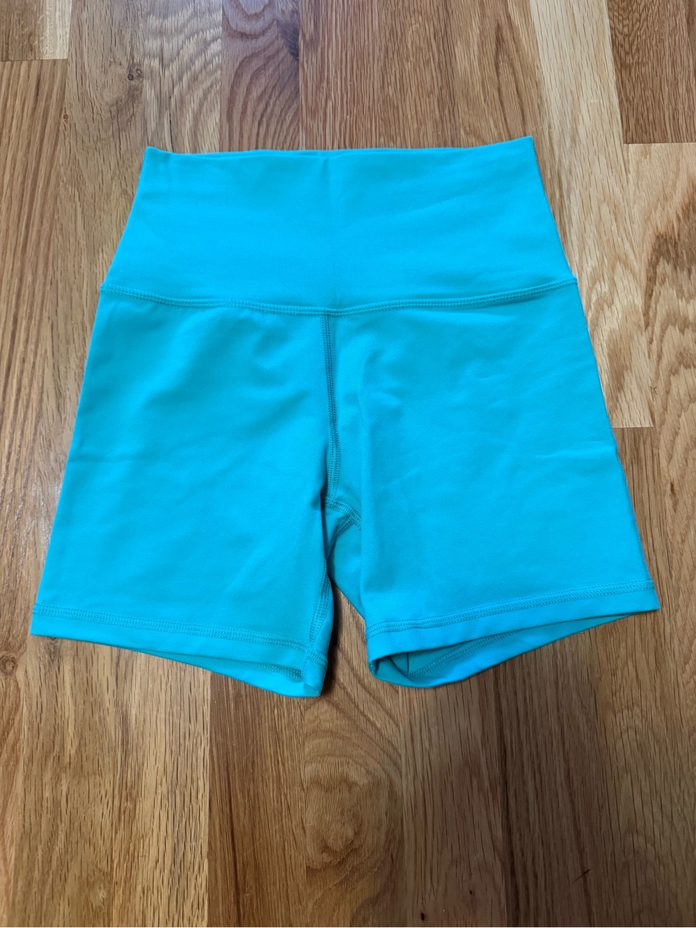 Offline by Aerie The Hugger 5” Bike Short, Aqua, Size Small